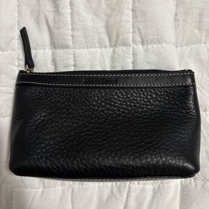 BLACK DOONEY & BOURKE CLUTCH/BAG/MAKEUP BAG